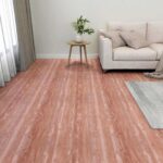 vidaXL Podlahové dosky 55 pcs Červená 5,11 m² PVC