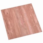 vidaXL Podlahové dosky 55 pcs Červená 5,11 m² PVC – Obrázok 2