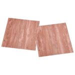 vidaXL Podlahové dosky 55 pcs Červená 5,11 m² PVC – Obrázok 4