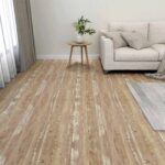 vidaXL Podlahové dosky 5,11 m² 55 pcs PVC Krémová a svetlo hnedá