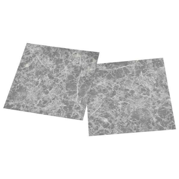 vidaXL Podlahové dosky 5,11 m² 55 pcs PVC Sivá – Obrázok 4