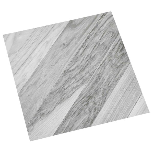 vidaXL Podlahové dosky 55 pcs Biely 5,11 m² PVC – Obrázok 2