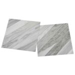 vidaXL Podlahové dosky 55 pcs Biely 5,11 m² PVC – Obrázok 4