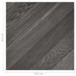 vidaXL Podlahové dosky 55 pcs Biely 5,11 m² PVC – Obrázok 11