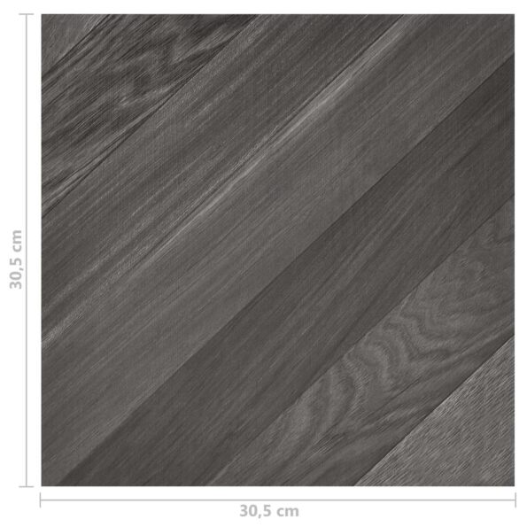 vidaXL Podlahové dosky 55 pcs Biely 5,11 m² PVC – Obrázok 11