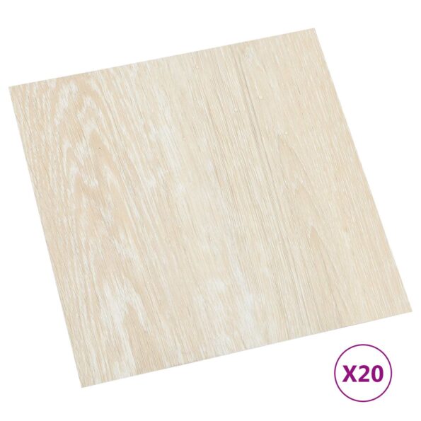 vidaXL Samo-lepiace podlahové dosky 30,5 x 30,5 cm 20 pcs PVC – Obrázok 2