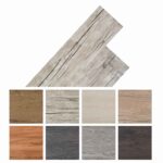 vidaXL Podlahové dosky 2,51 m² 18 pcs PVC Vyblednutý dub – Obrázok 8