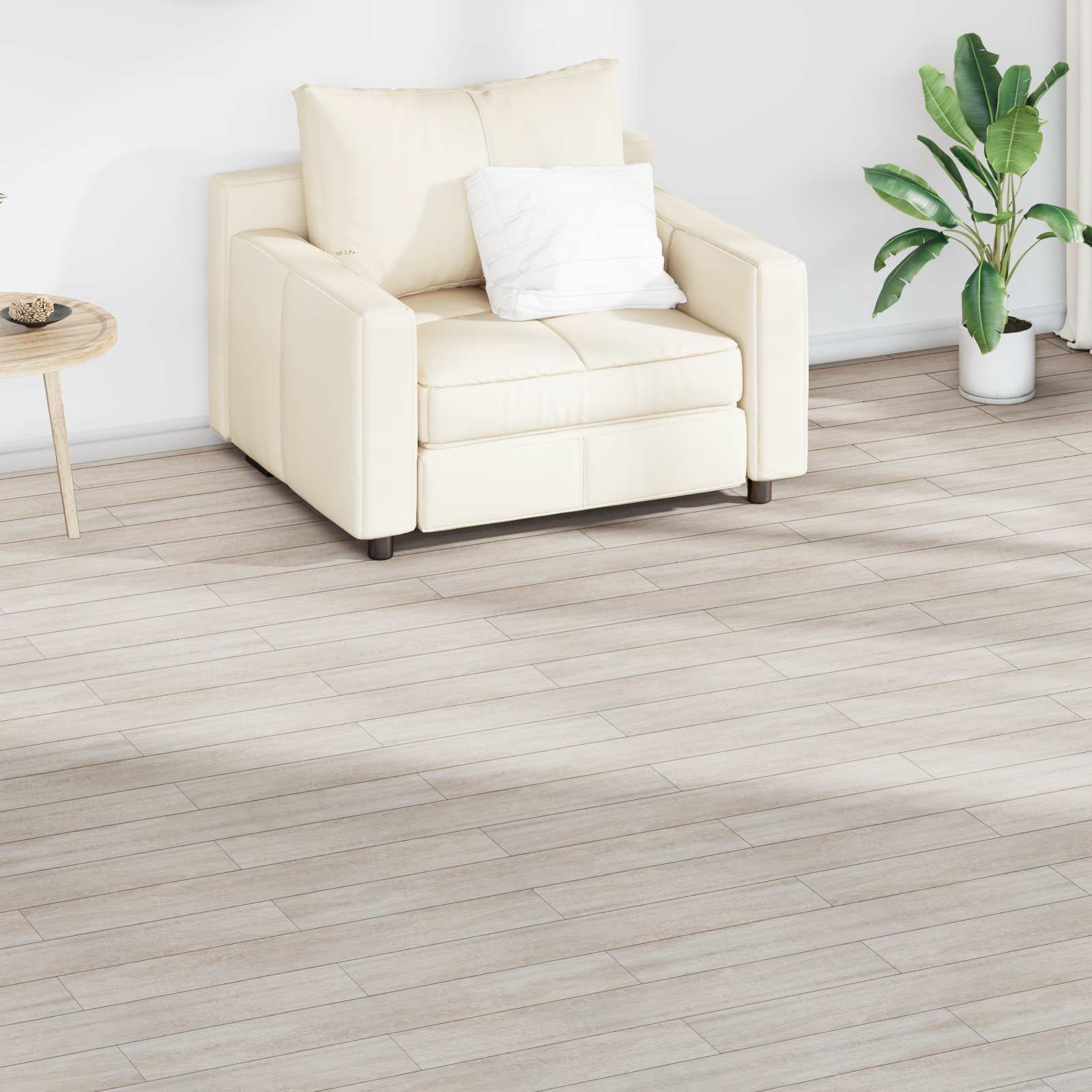 42046433_1.jpg vidaXL Podlahové dosky 18 pcs Biely klasický dub 2,51 m² PVC – Obrázok 1