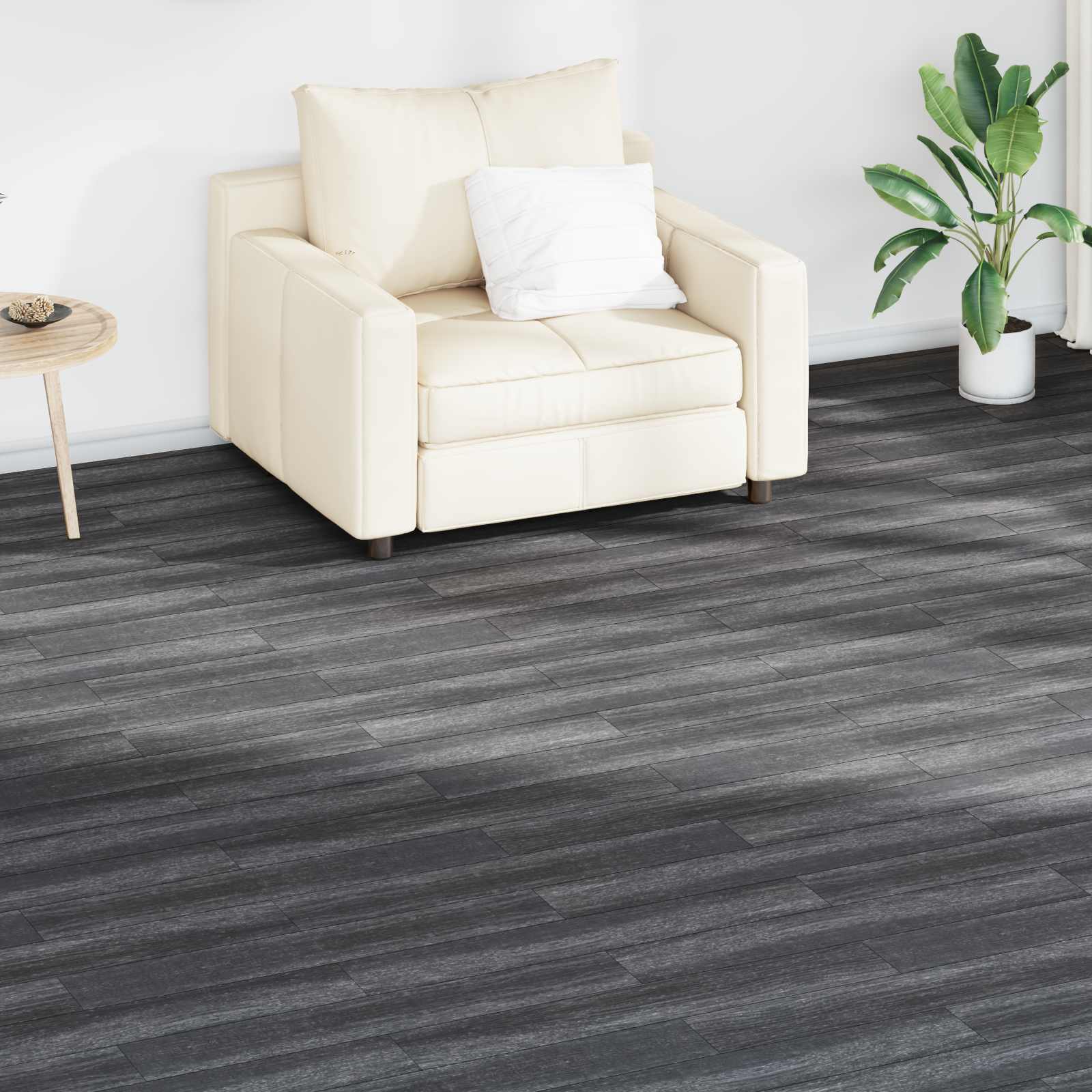 42046436_1.jpg vidaXL Podlahové dosky 18 pcs Čierna a biela 2,51 m² PVC – Obrázok 1