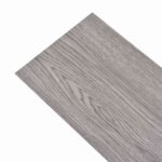 vidaXL Podlahové dosky 18 pcs Tmavo šedá 2,51 m² PVC – Obrázok 3