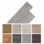 vidaXL Podlahové dosky 18 pcs Tmavo šedá 2,51 m² PVC – Obrázok 5