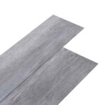 vidaXL Podlahové dosky 2,51 m² 18 pcs PVC Matná drevená šedá – Obrázok 2