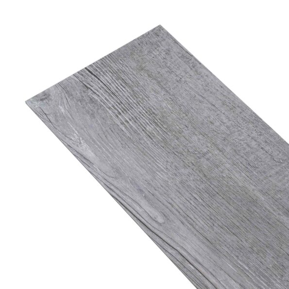 vidaXL Podlahové dosky 2,51 m² 18 pcs PVC Matná drevená šedá – Obrázok 3