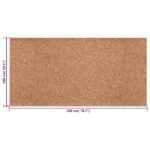 vidaXL Korková rolka Hnedá 100 x 200 x 0,8 cm Korok – Obrázok 7