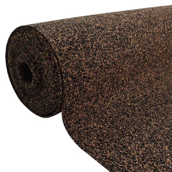 vidaXL Korkový valec Hnedá 1000 x 100 cm Korek a guma – Obrázok 3
