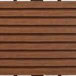 vidaXL Dlažba na terasu 11 pcs Hnedá 30 x 30 cm drevoplast – Obrázok 7