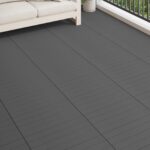vidaXL Dlažba na terasu 6 pcs Biely 60 x 30 cm drevoplast