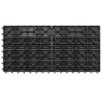 vidaXL Dlažba na terasu 6 pcs Biely 60 x 30 cm drevoplast – Obrázok 4