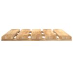vidaXL Dlažba na terasu 6 pcs Hnedá 50 x 50 cm – Obrázok 3