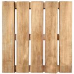 vidaXL Dlažba na terasu 6 pcs Hnedá 50 x 50 cm – Obrázok 5