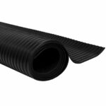 vidaXL Podlahový matrac Čierna 1 x 2 m Guma – Obrázok 5
