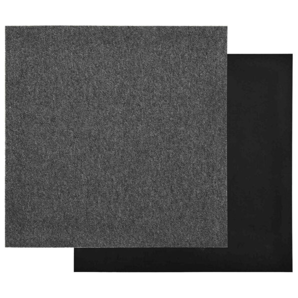 vidaXL Koberec 20 pcs Antracit 50 x 50 cm 100% polypropylén – Obrázok 3
