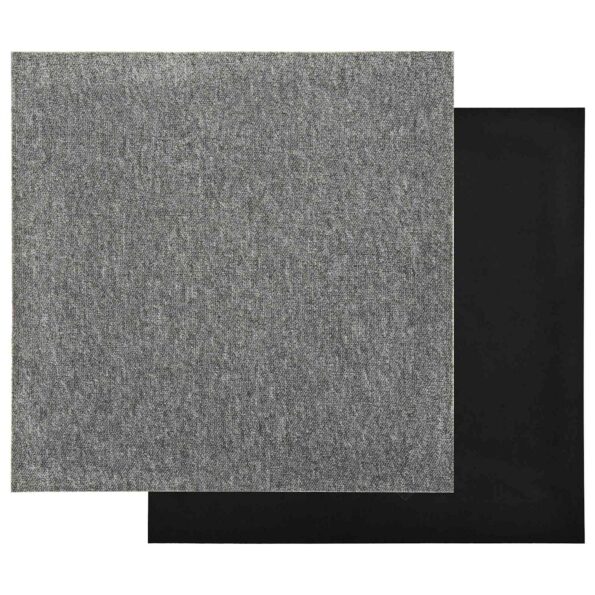 vidaXL Koberec 20 pcs Biely 50 x 50 cm 100% polypropylén – Obrázok 3