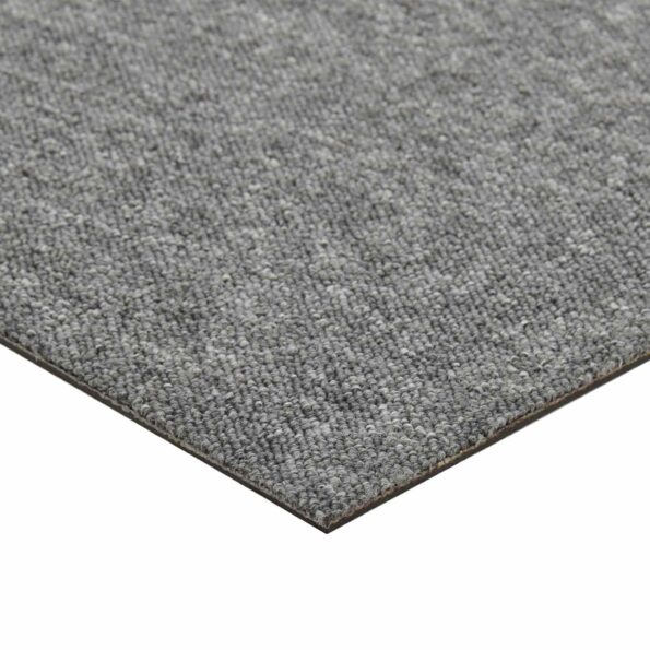 vidaXL Koberec 20 pcs Biely 50 x 50 cm 100% polypropylén – Obrázok 5