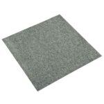 vidaXL Koberec 20 pcs Zelená 50 x 50 cm 100% polypropylén