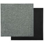 vidaXL Koberec 20 pcs Zelená 50 x 50 cm 100% polypropylén – Obrázok 3