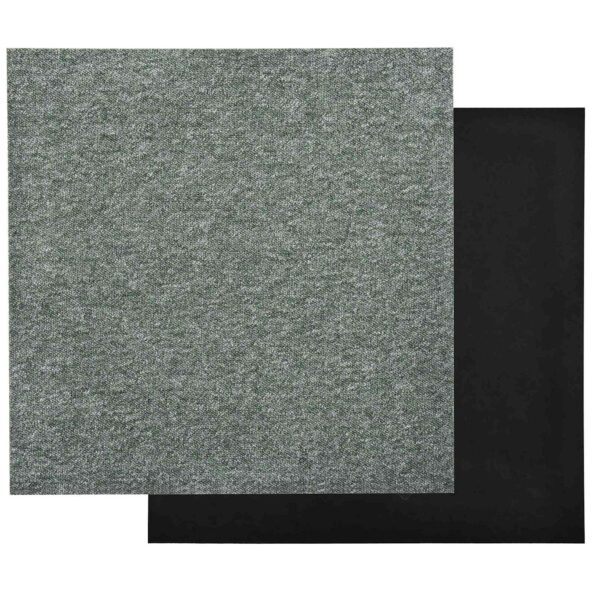 vidaXL Koberec 20 pcs Zelená 50 x 50 cm 100% polypropylén – Obrázok 3