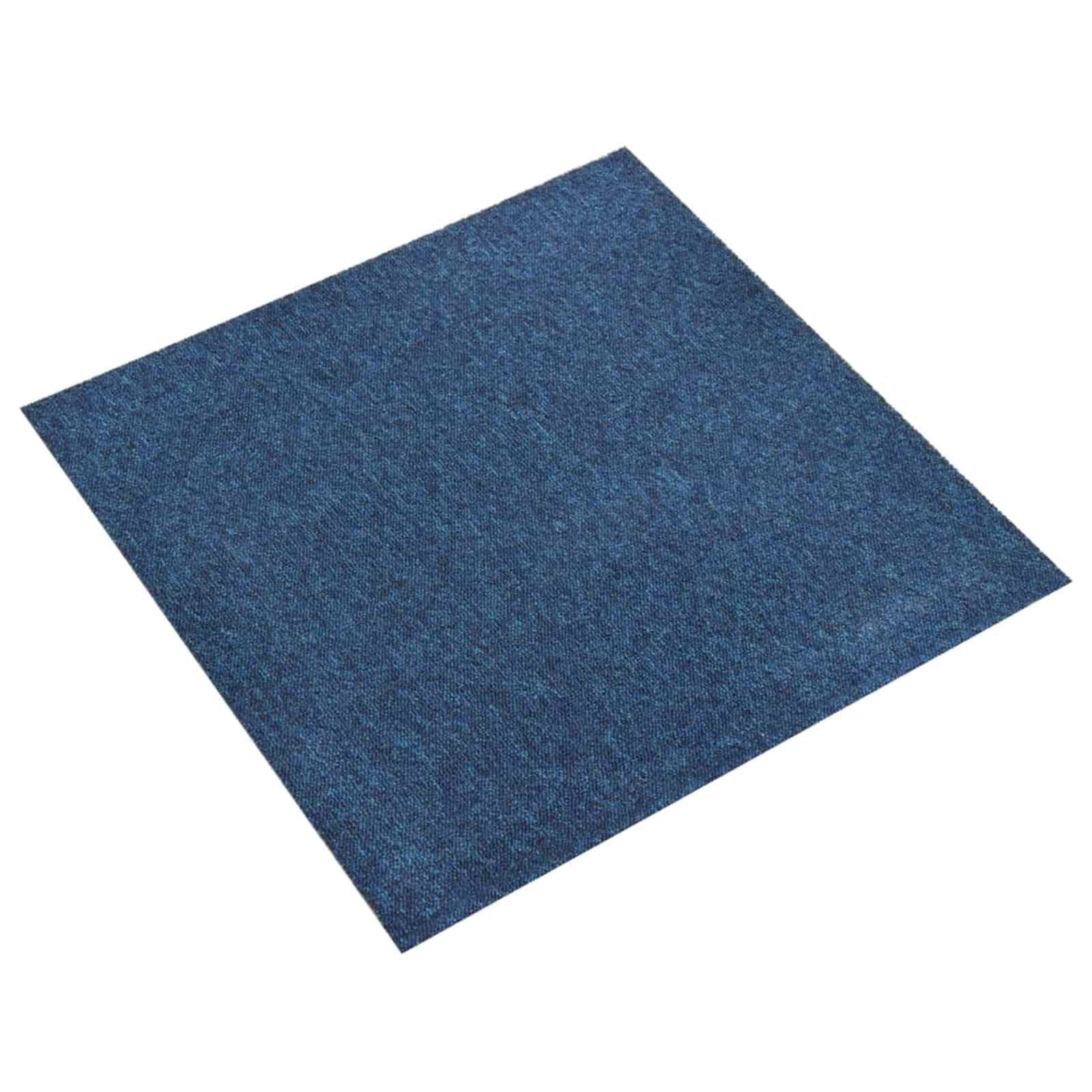 42046750_1.jpg vidaXL Koberec 20 pcs Tmavomodrá 50 x 50 cm 100% polypropylén – Obrázok 1