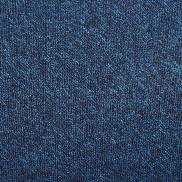 vidaXL Koberec 20 pcs Tmavomodrá 50 x 50 cm 100% polypropylén – Obrázok 6
