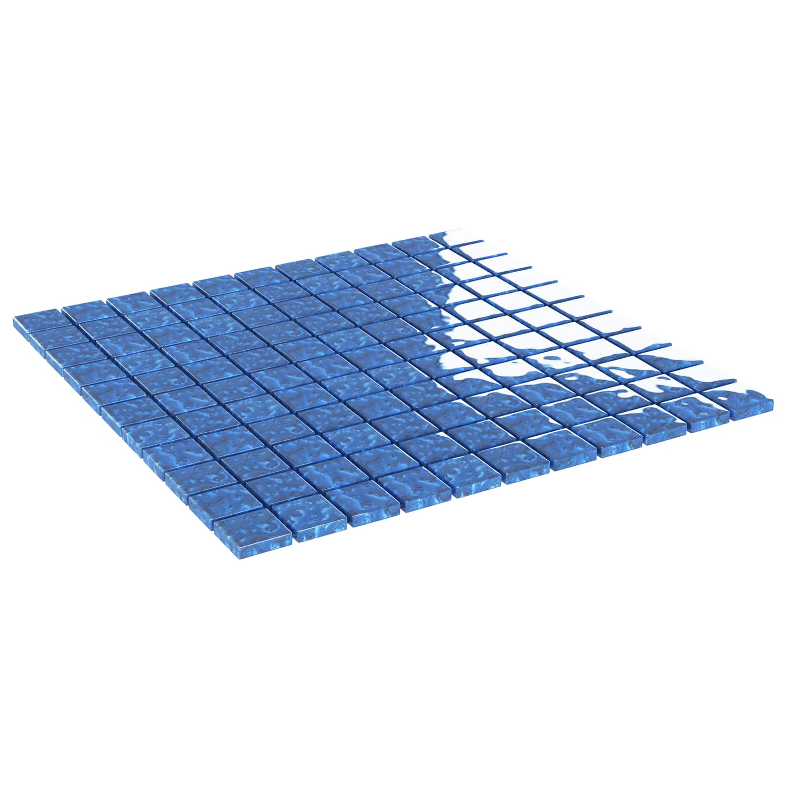 42046762_1.jpg vidaXL Mozaiková dlažba 11 pcs Modrá 50 x 50 cm Sklo – Obrázok 1