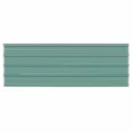 vidaXL Strešný panel 12 pcs Zelená 129 x 45 cm Pozinkovaná oceľ – Obrázok 2