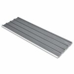 vidaXL Strešný panel 12 pcs Biely 129 x 45 cm Pozinkovaná oceľ