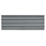 vidaXL Strešný panel 12 pcs Biely 129 x 45 cm Pozinkovaná oceľ – Obrázok 2