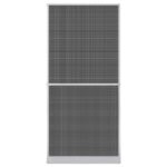 vidaXL Hinged Hmyzová sieť Biela a čierna 100 x 215 cm – Obrázok 2