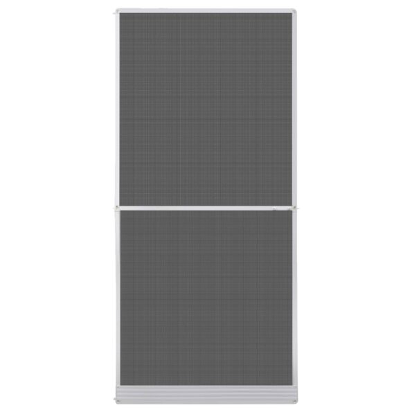 vidaXL Hinged Hmyzová sieť Biela a čierna 100 x 215 cm – Obrázok 2