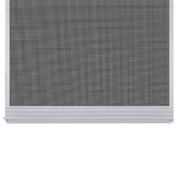 vidaXL Hinged Hmyzová sieť Biela a čierna 100 x 215 cm – Obrázok 4