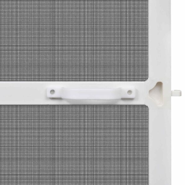 vidaXL Hinged Hmyzová sieť Biela a čierna 100 x 215 cm – Obrázok 5