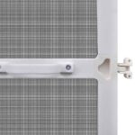 vidaXL Hinged Hmyzová sieť Biela a čierna 100 x 215 cm – Obrázok 7