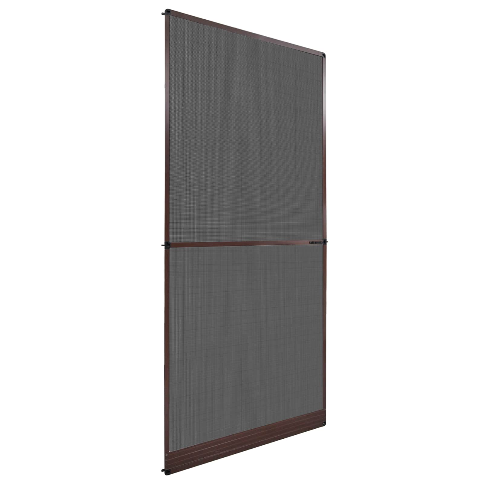 42047048_1.jpg vidaXL Hinged Hmyzová sieť Hnedá a čierna 100 x 215 cm – Obrázok 1