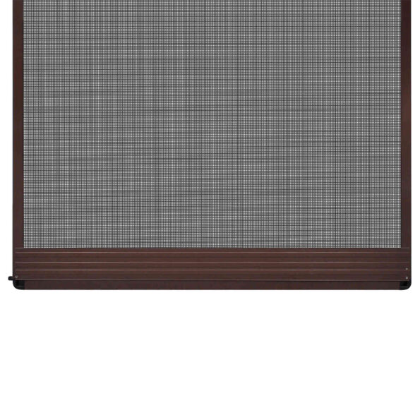 vidaXL Hinged Hmyzová sieť Hnedá a čierna 120 x 240 cm – Obrázok 4