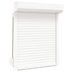 vidaXL Rolety Biely 70 x 100 cm Hliník a polyuretán – Obrázok 2