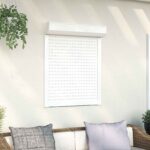 vidaXL Rolety Biely 70 x 100 cm Hliník a polyuretán – Obrázok 3