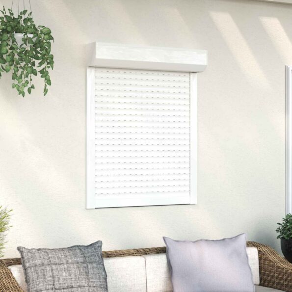 vidaXL Rolety Biely 70 x 100 cm Hliník a polyuretán – Obrázok 3