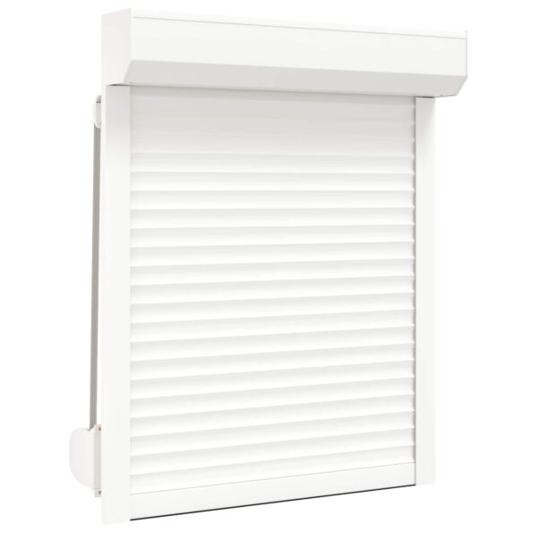 vidaXL Rolety Biely 80 x 100 cm Hliník a polyuretán – Obrázok 2