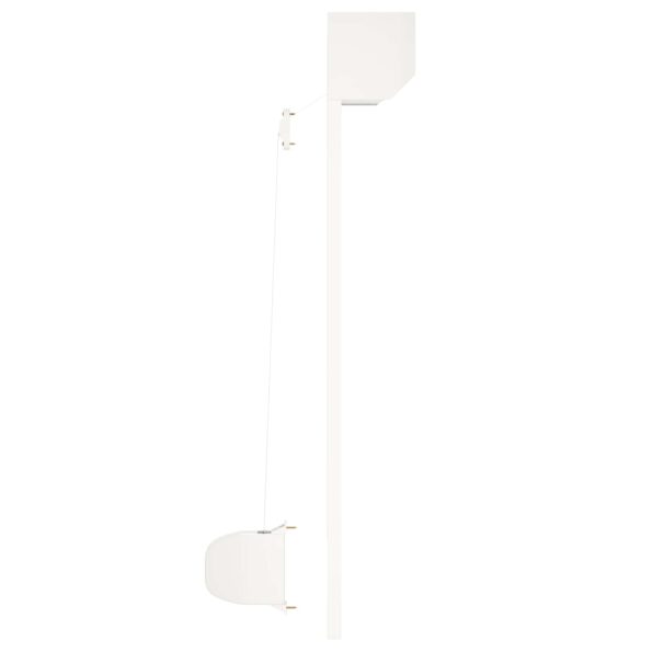 vidaXL Rolety Biely 80 x 100 cm Hliník a polyuretán – Obrázok 5
