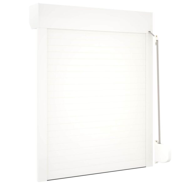 vidaXL Rolety Biely 80 x 100 cm Hliník a polyuretán – Obrázok 6